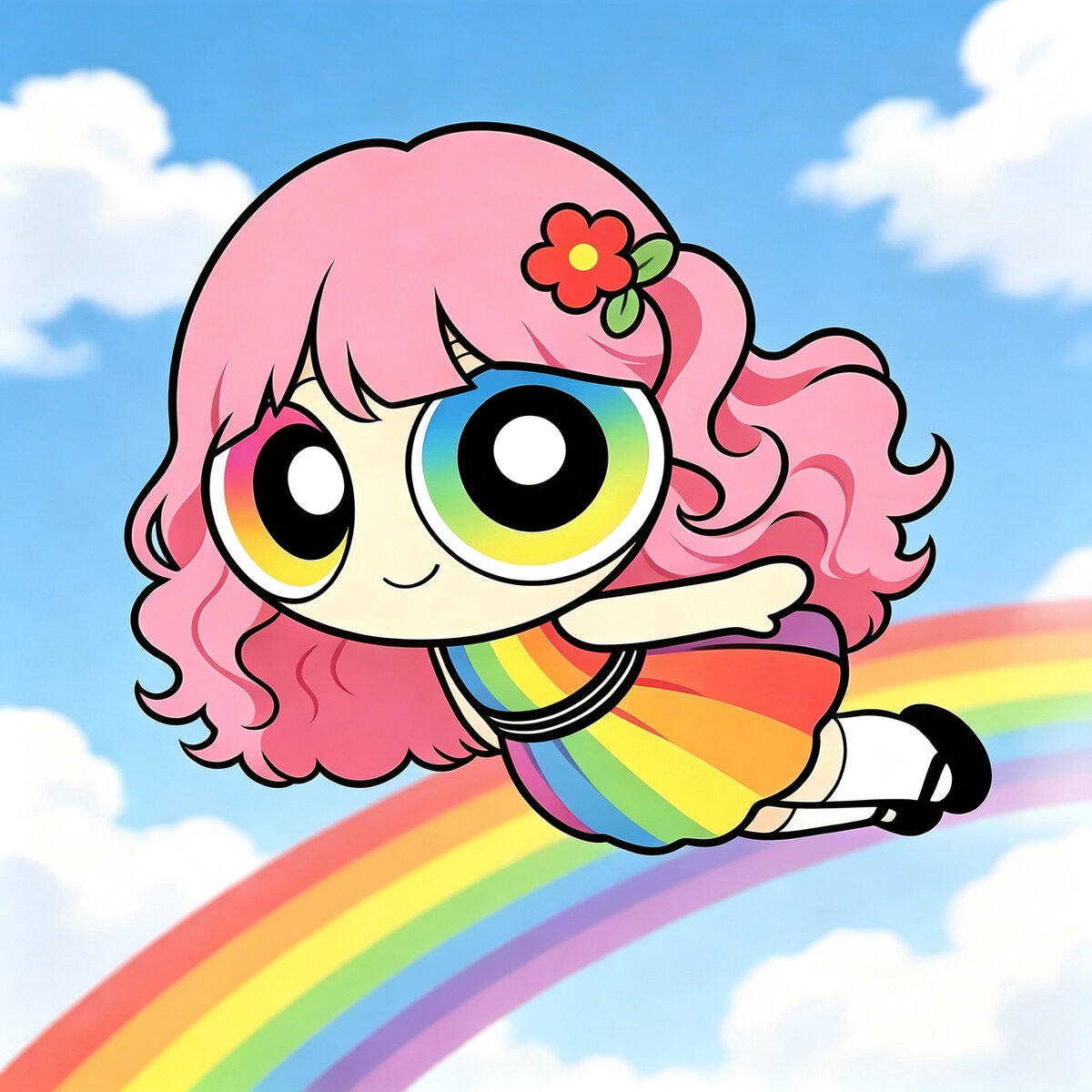 釜山彩虹上的咪咪